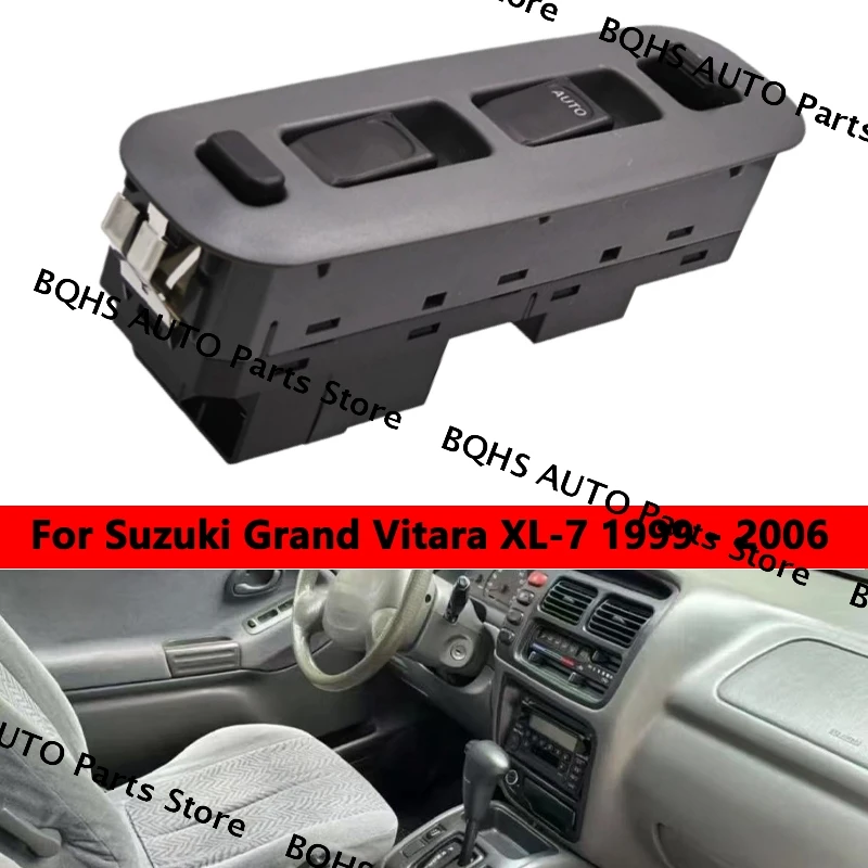 

Front Left Electric Power Master Window Switch Control Regulator Button 37990-66D10-T01 For Suzuki Grand Vitara XL-7 1999 - 2006