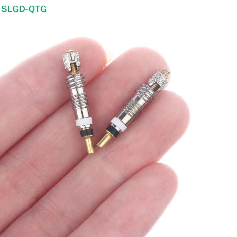 NEW NEW 2/6/10Pcs Bike Repair Replacement Brass Tubeless Core Bicycle Removable Valve Core For Road Bike