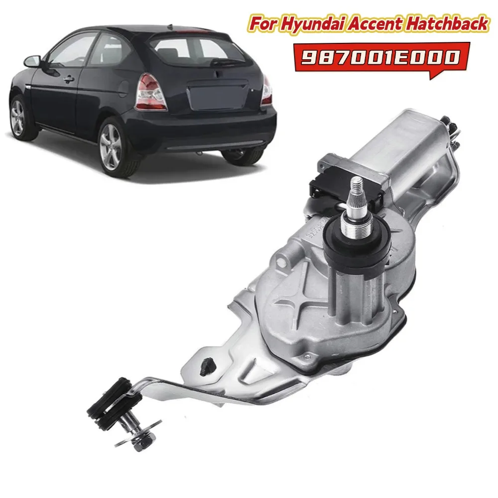 

Мотор заднего стеклоочистителя в сборе для Hyundai Accent Hatchback 2007 2011 1 6L L4 DOHC 987001E000, прямая замена автомобильных деталей