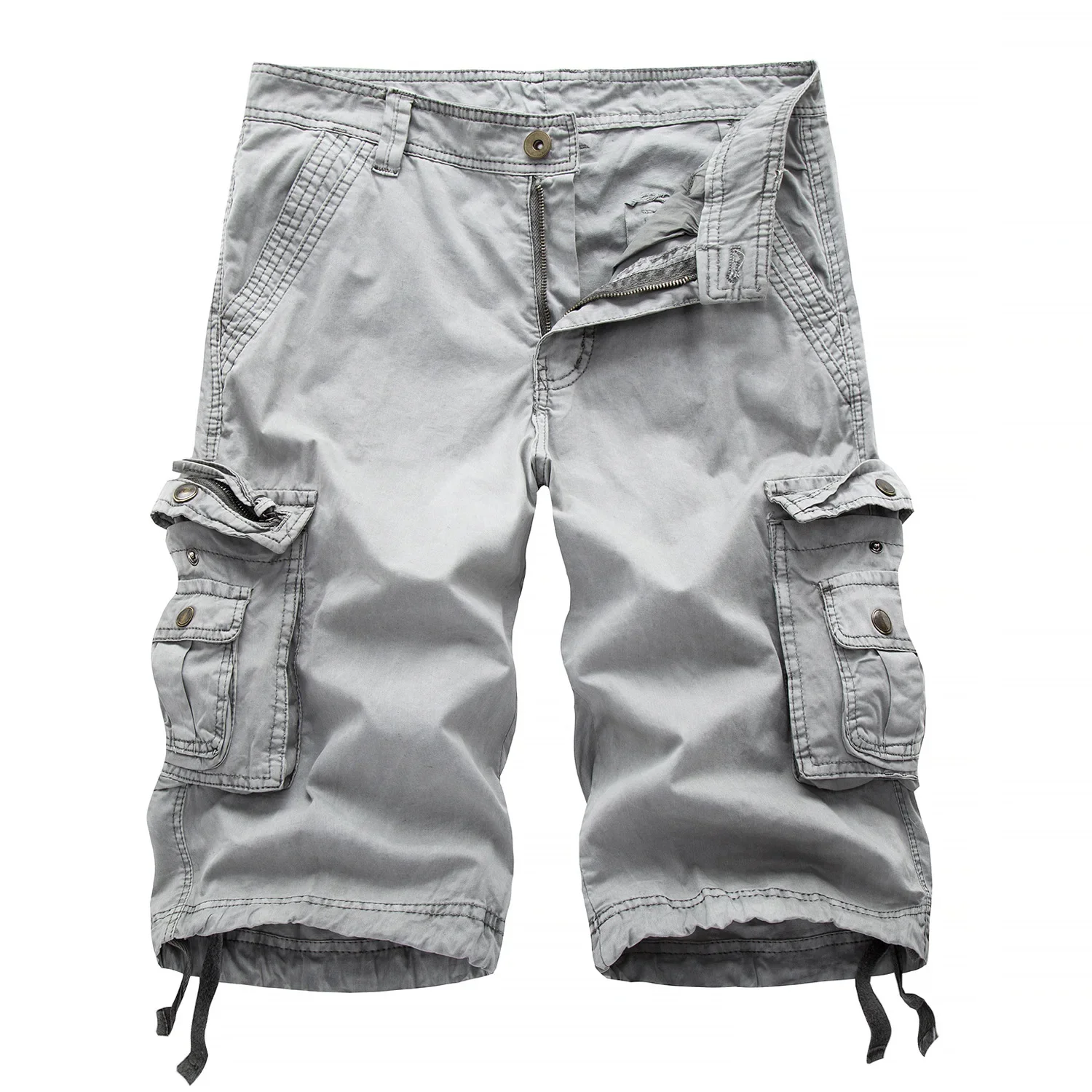 

Summer New Men's Large-size Tooling Shorts Casual Beach Pants Loose 5-point Pants