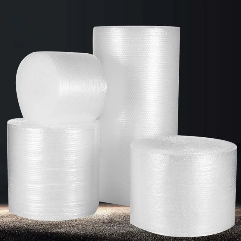 3M 5M 10M 20M Roll Packaging Bubble Film Roll Thickened Anti Pressure Pad Express Mail Box Filler Fragile Packaging Bubble Film