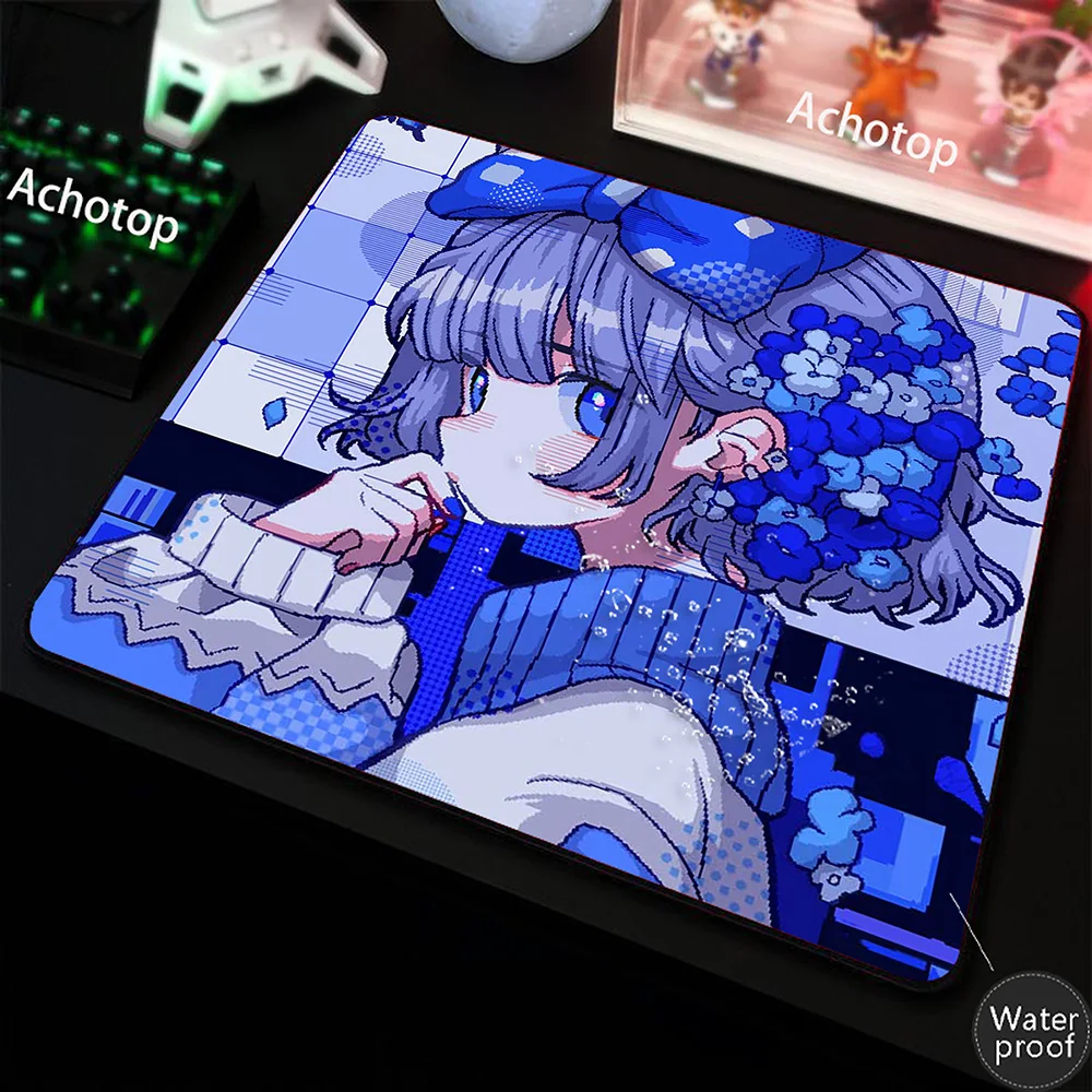 

Pixel Girl 100% Waterproof Pc Game Mousepad Soft Mouse Pad Gamer Mouse Mat Notebook Office Table Carpet Gaming Mats 400x450mm