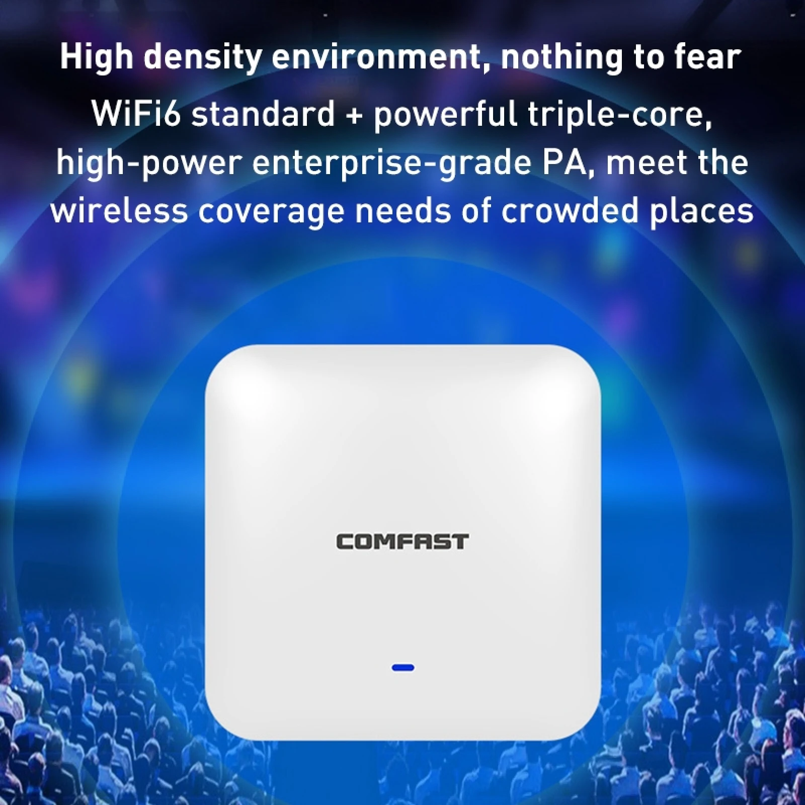 Imagem -03 - Comfast-dual Frequency Indoor ap sem Fio Teto Montado 3000mbps Wi-fi 2.4ghz 5.8ghz Cf-e393ax