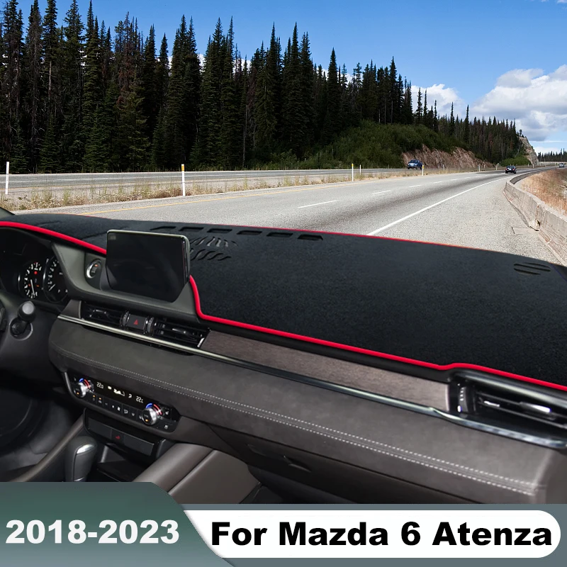 For Mazda 6 GL Atenza 2018 2019 2020 2021 2022 2023 Car Dashboard Cover Mat Dash Board Sun Shade Pad Non-slip Mats Accessories