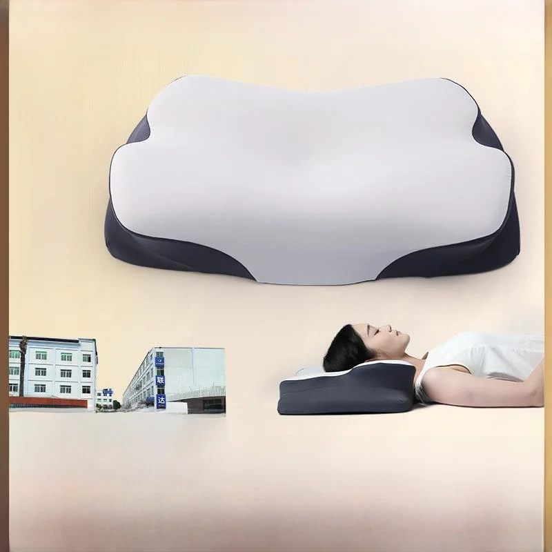 

Memory Foam Pillow Ice Silk Slow Rebound Supportive Neck Protection for Back And Side Sleepers Breathable High And Low Pillows