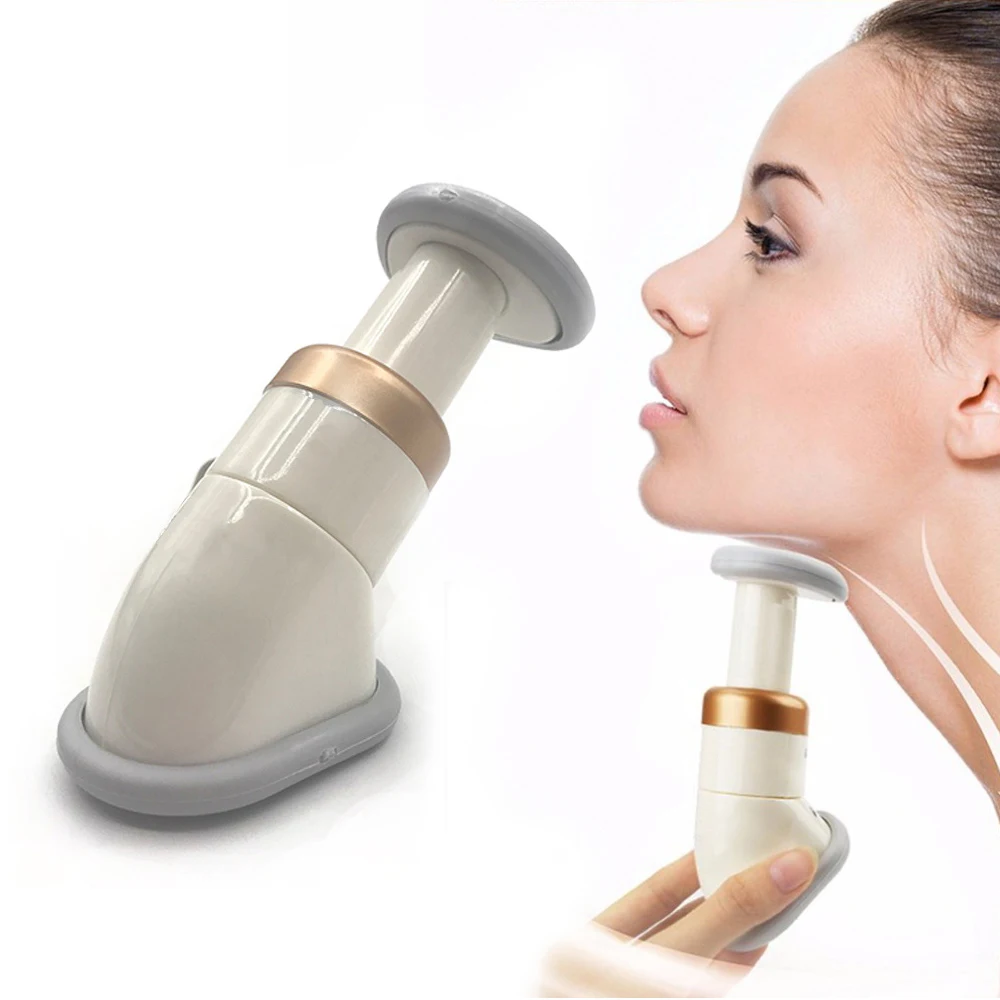 Neck Massage Skin Tighten Reduce Double Chin Face Lift Tools Neck Exerciser Wrinkle Removal Jaw Massager Beauty Device