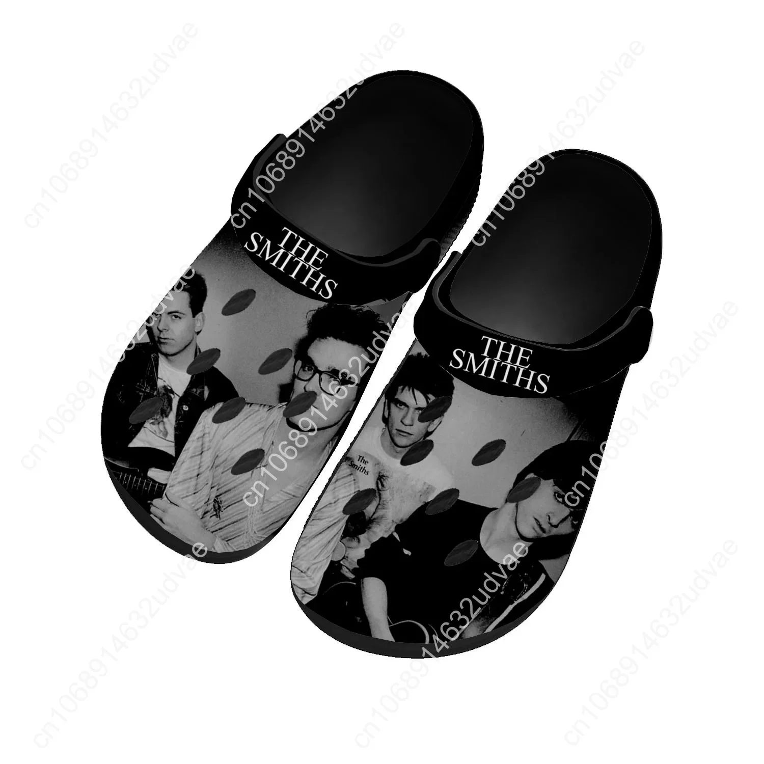 

The Smiths Home Custom Sandals Women Teenager Fashion Water Shoe Rock Band Garden Breathable Comfort Beach Hole Slippers