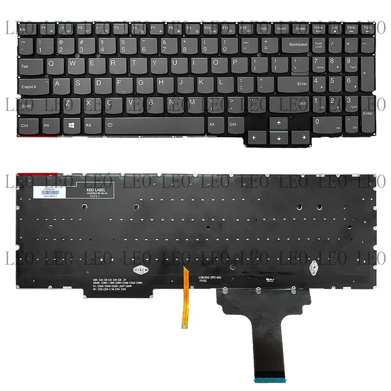 MY Laptop Keyboard For LENOVO Legion Y9000X 2020 2019