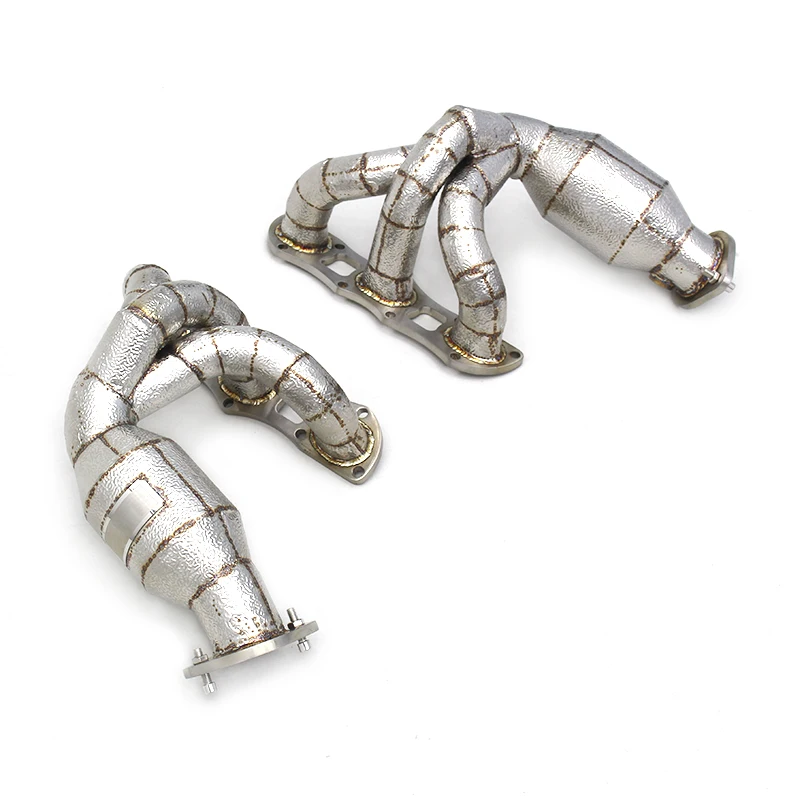

Exhaust Manifold For PORSCHE BOXSTER 981 2.7/3.4 2013-2015 Exhaust Pipes 304 Stainless Steel Downpipe With Catalyst