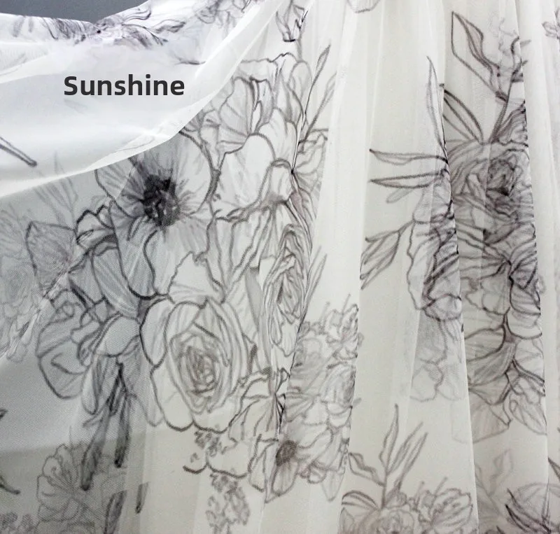 Original Faion a-ligne Maxi jupe minceur grande balançoire jupe Ele imprimé fleuri f jupe fée Net jupe longue jupe