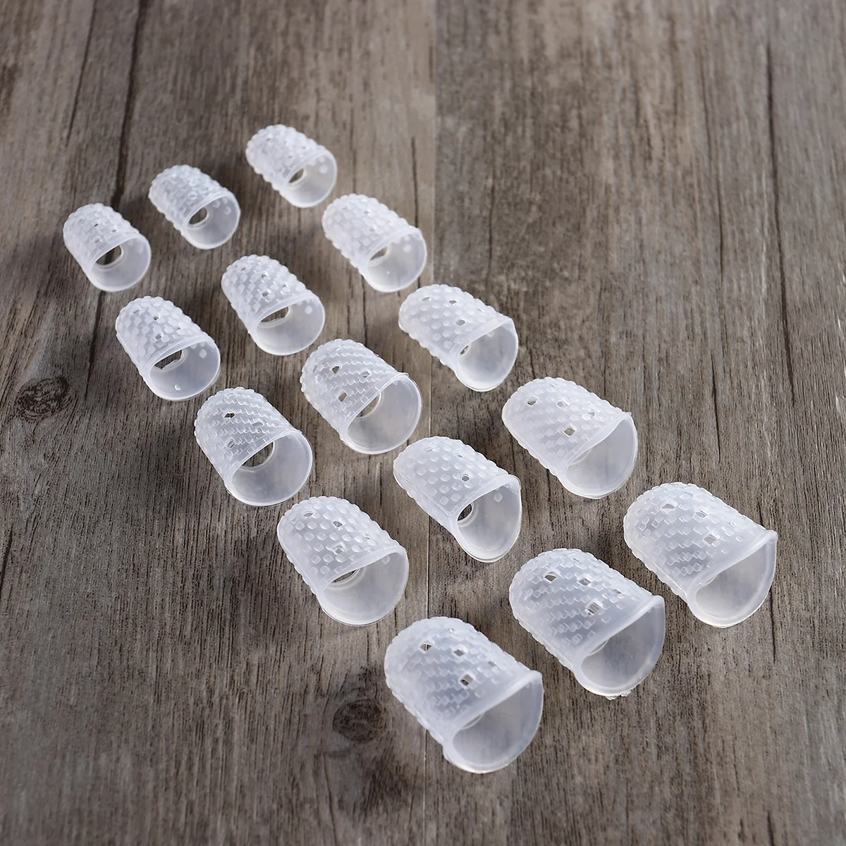 

35 Pcs Play The Piano with Fingertips Sleeves Guitar Protectors Silicone Guards