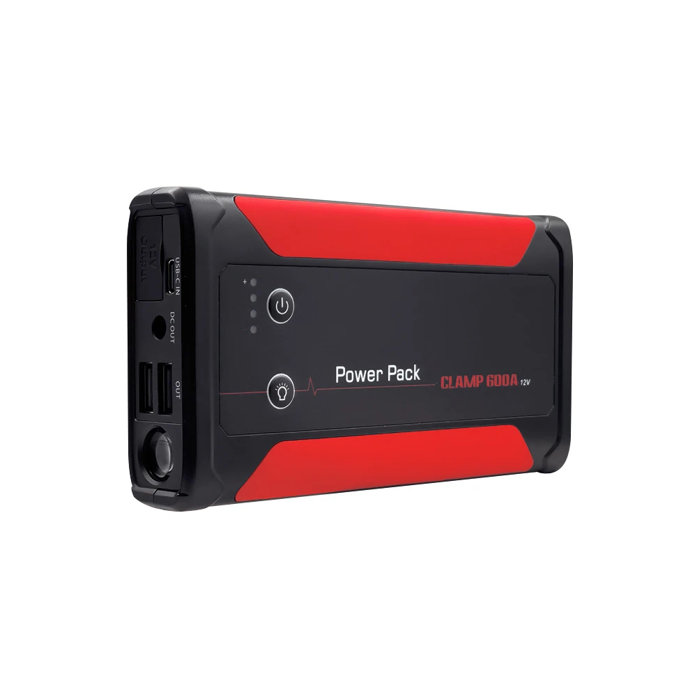 popular car electronics accessories 12000mAh mutil-function car jump starter power bank wireless charge