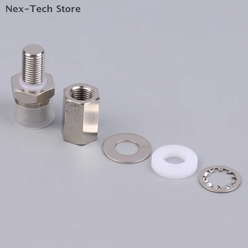 محول تركيب الهوائي (SO-239) إلى 3/8-24 موصل تركيب هوائي ملولب عالي التحمل #3