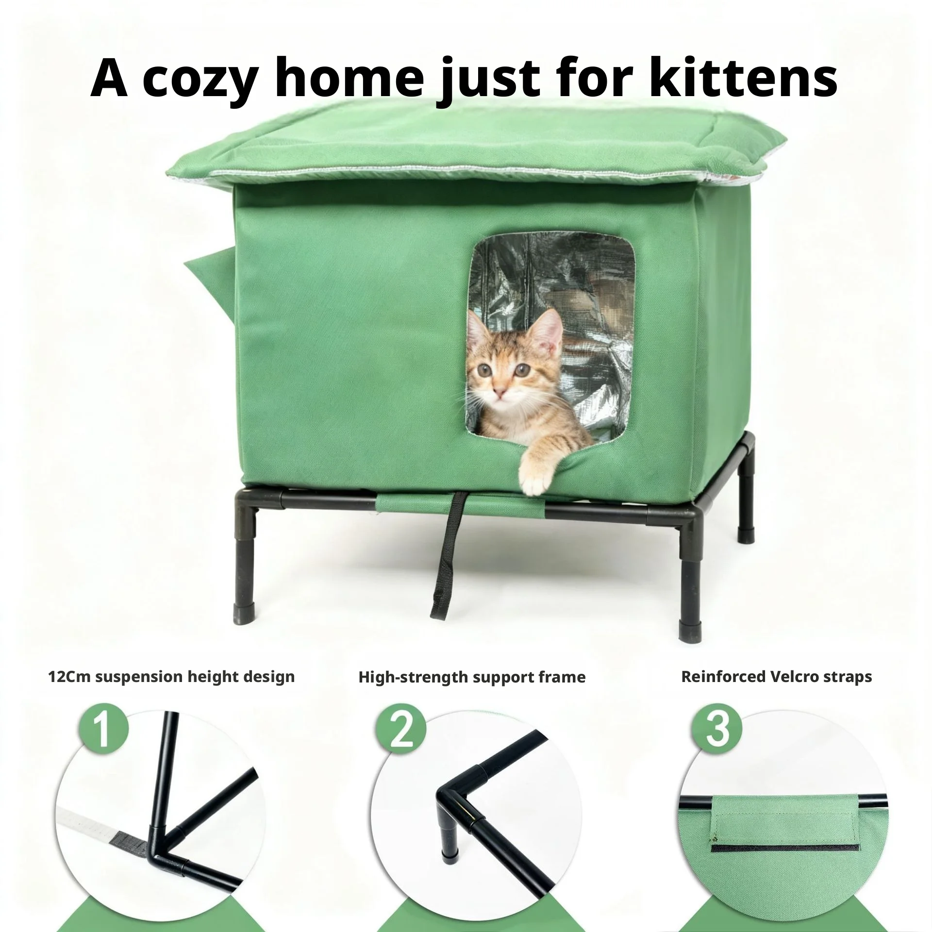 Casa para Gatos POKPAW para Ex - Outdoor Camping Dog Fence avaliação e preço
