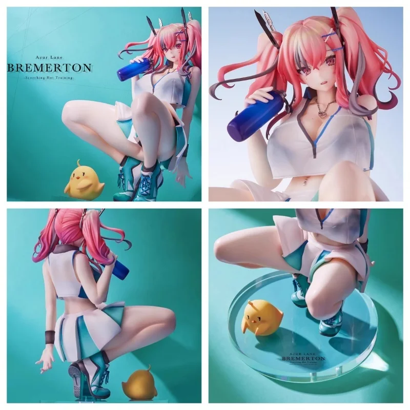 Mimeyoi Azur Lane Bremerton Tennis Practice Form Pvc Statue Sexy Game Character Figurine Model Ornament Adult Collection Gifts