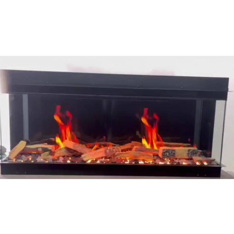 Flame Remote Control Insert for Home Hotel Decoration 1000mm Modern Ultra-Realistic  Holographic Electric Fireplace LCD