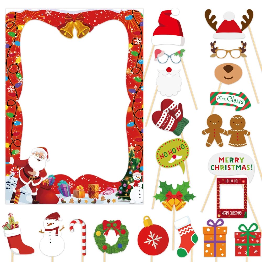 ACCESSOIRES PHOTO GONFLABLES Pour Cadre Photomaton Selfie Cadres EUR 10