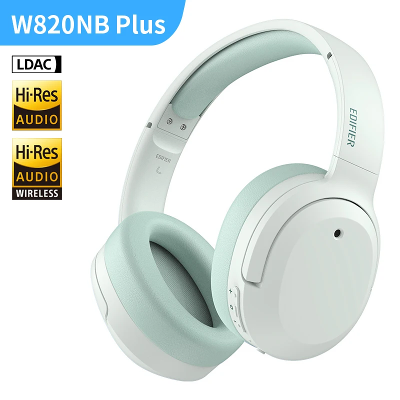 Edifier W820NB Plus Wireless Noise Cancelling Headphones 43dB ANC