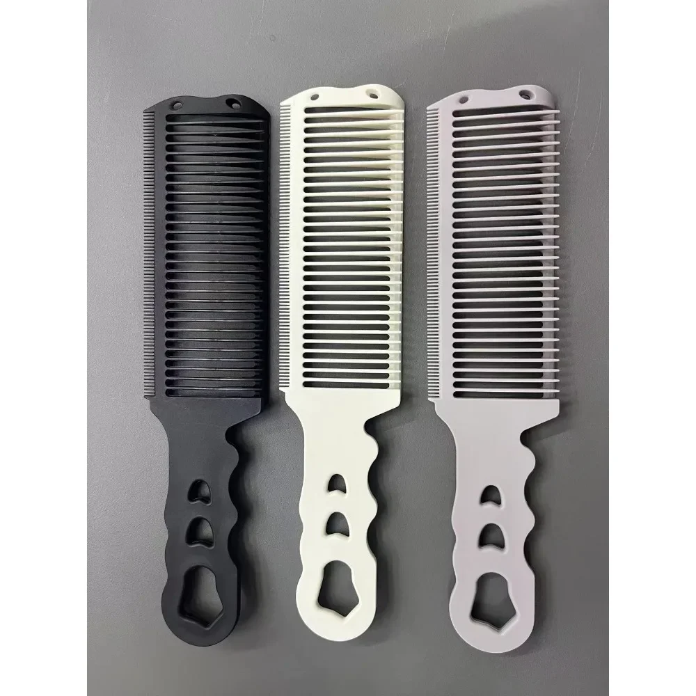 Atualização Barbeiro Flat Top Hair Cut Combs, Arc Design, Curvado, Posicionamento, Cabeleireiro, Estilo de salão Ferramenta, Homens, 1Pc