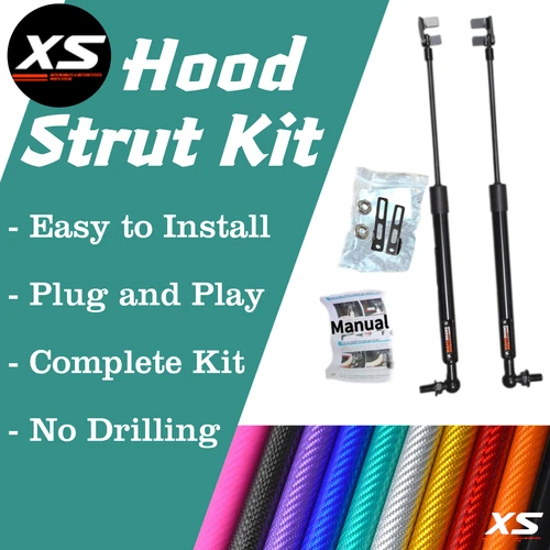 Imagen 2 del producto Puntales de capó delantero para Nissan 350Z Z33 2003-2008 Nissan Fairlady Z Z33 modificar amortiguador soportes de elevación amortiguador Prop varilla pistón