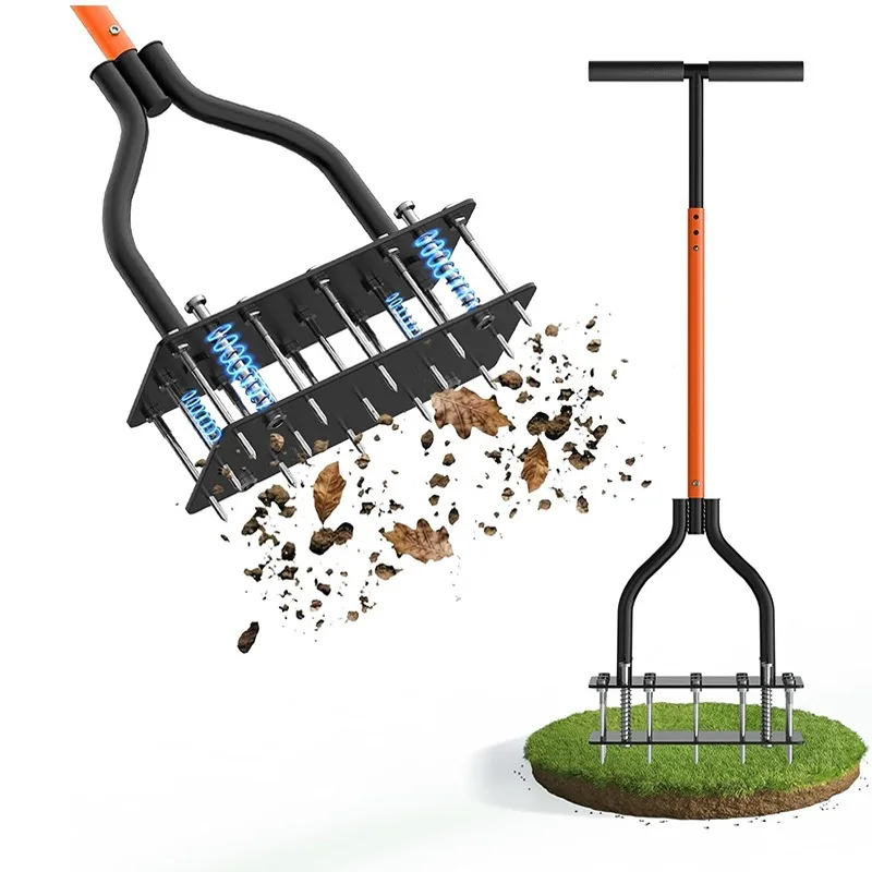 

Upright Aeration Tool Manual design for soil punching and loosening to improve air circulation