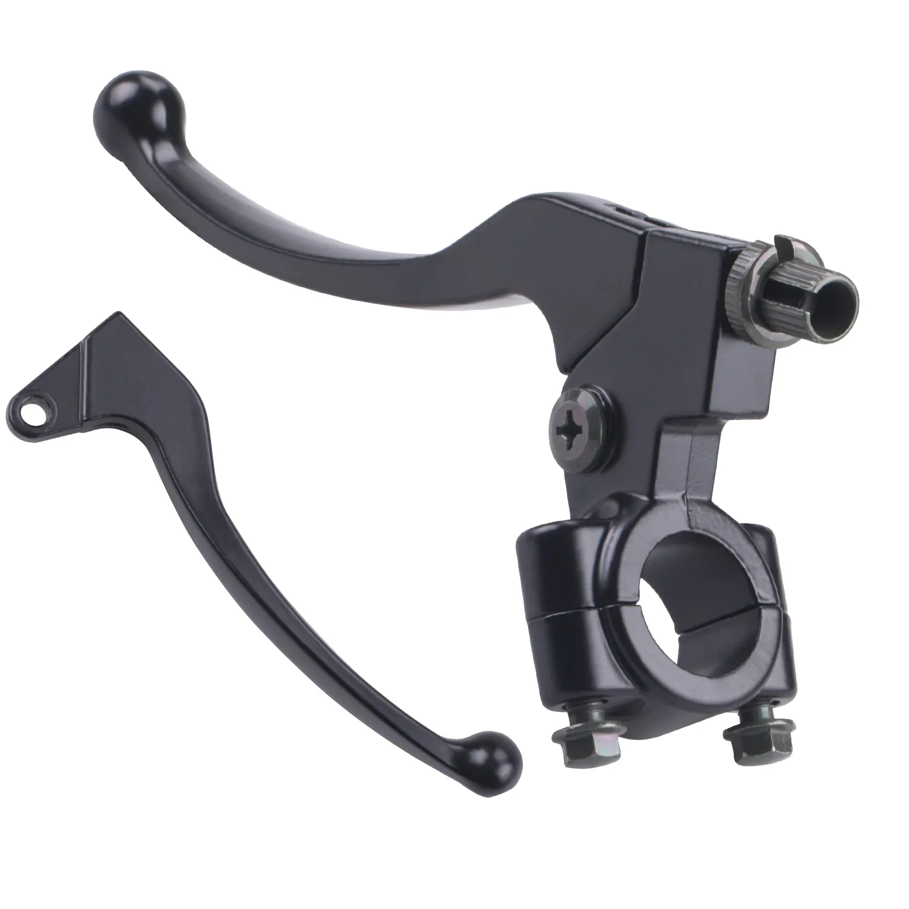 

USERX Universal 7/8" 22mm Universal Motorcycle Black Left Clutch Brake Handle Lever Perch