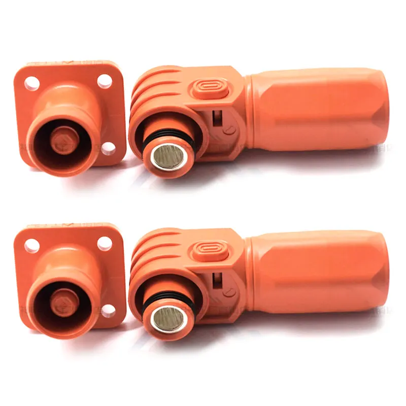 

Industrial Single Core Battery Terminal Block 60-350A High Current Power Storage Connector 10-95mm Waterproof Output Plug Socket