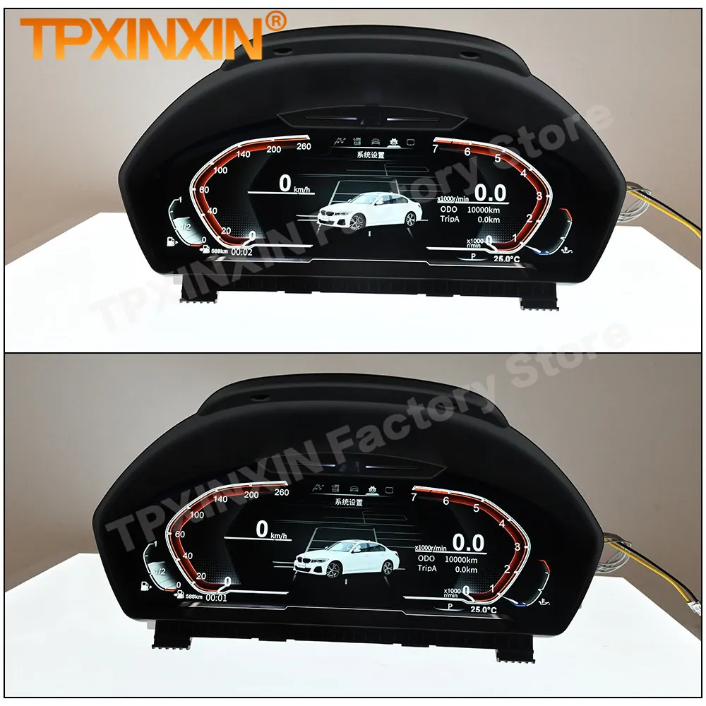 For BMW 3 Series F30 F31 GT-F34 4 Series F32 F33 F36 2013~2020 Digital LCD Virtual Cluster Cockpit Dashboard Panel Speed Meters