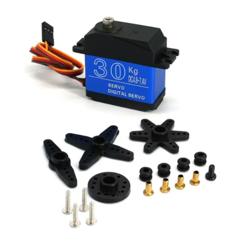 Metal Gear Digital Servo High Torque 180 Degrees 20KG 25KG 30KG 35KG For Robotic Arm RC Model Car Boat Robot - Image 5