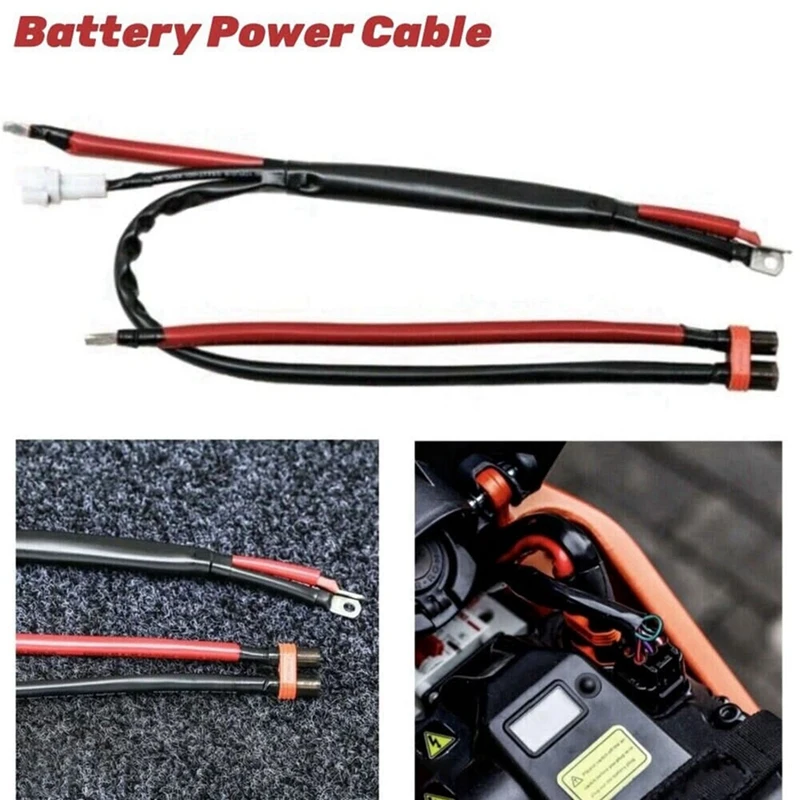 2X Cable de alimentación de batería de bicicleta eléctrica apto para bicicleta eléctrica Sur-Ron Light Bee X