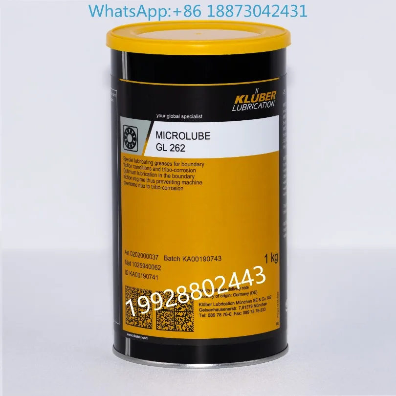 Imported KLUBER GL261 GL262 GB00 GLP500 NBU8EP high-load rolling bearing grease.