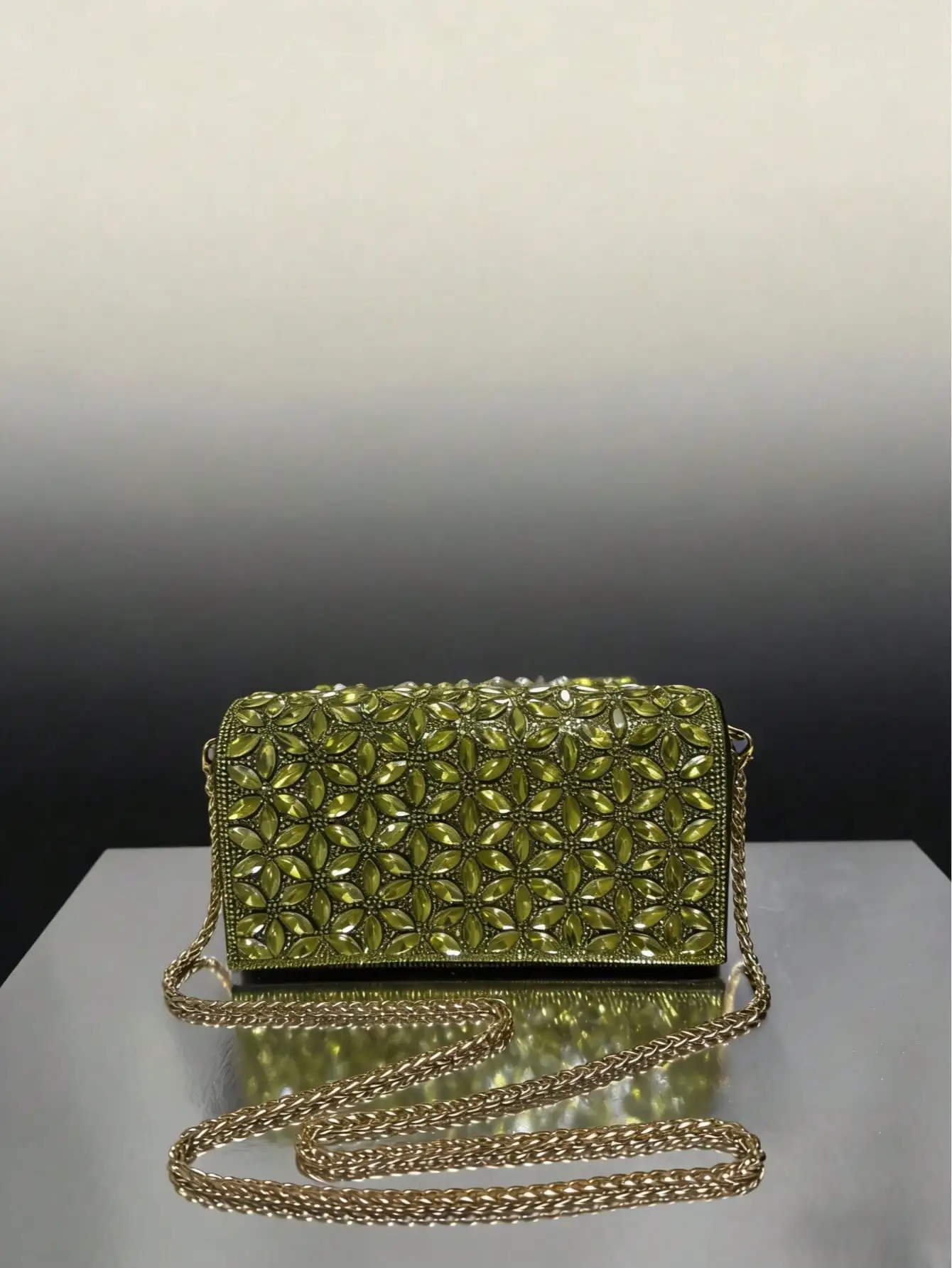 Women Evening Bags Party Dinner Ladies Diamond Clutch Purse Wedding Handbags Wedding Dress Envelope Bag view 2