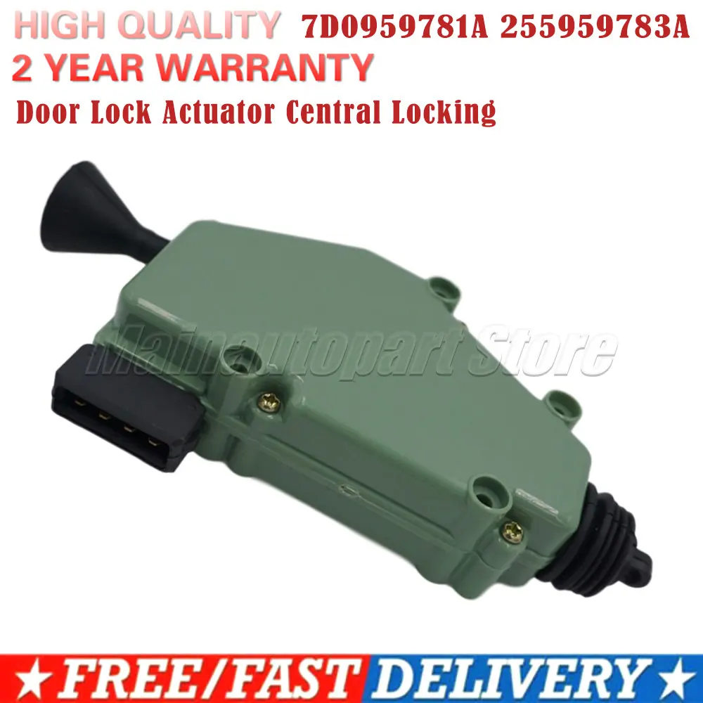 Door Lock Actuator Central Locking  7D0959780 7D0959781A 701975783 For VW Transporter T4 Multivan Caravelle 255959781 255959783A