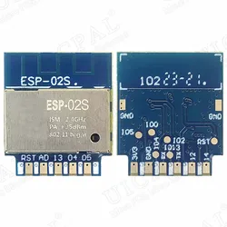 ESP-02S Serial Wireless 2.4G Wifi Module Transceiver for Smart Home Industrial IoT 1MB Flash ESP 02S ESP8285