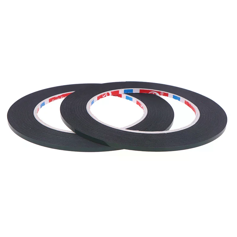 5.Two 2/3/4mm Stick-on Adhesive Tape at 10m - Great for LCD Screen and Borderless Curved TV Display Seal and Repair