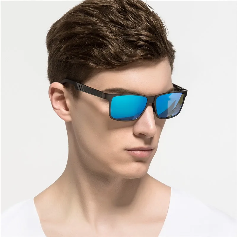 

Men's Sunglasses semi-aluminum Magnesium Dazzling Polarizer Driver's Mirror Outdoor Sports TA1