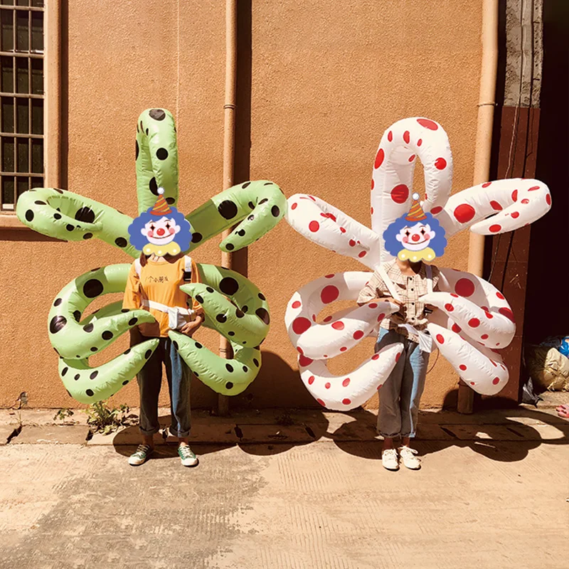 

Inflatable octopus, Marine life air model with blower, outdoor activity decoration prop