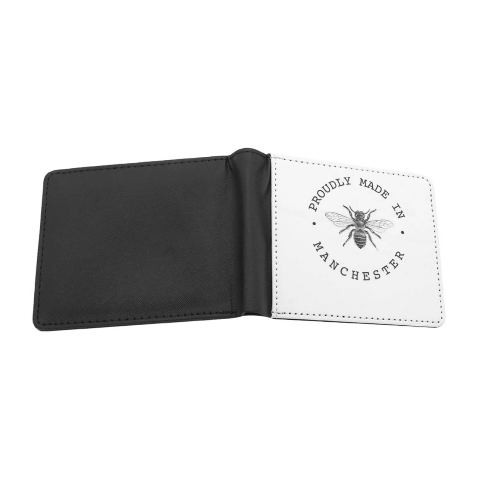 Worker Bee 'Proudly Made In Men's Wallet Pu Leather Wallet Multifunction Credit Card Purse Worker Bee Worker Bee Mancunian