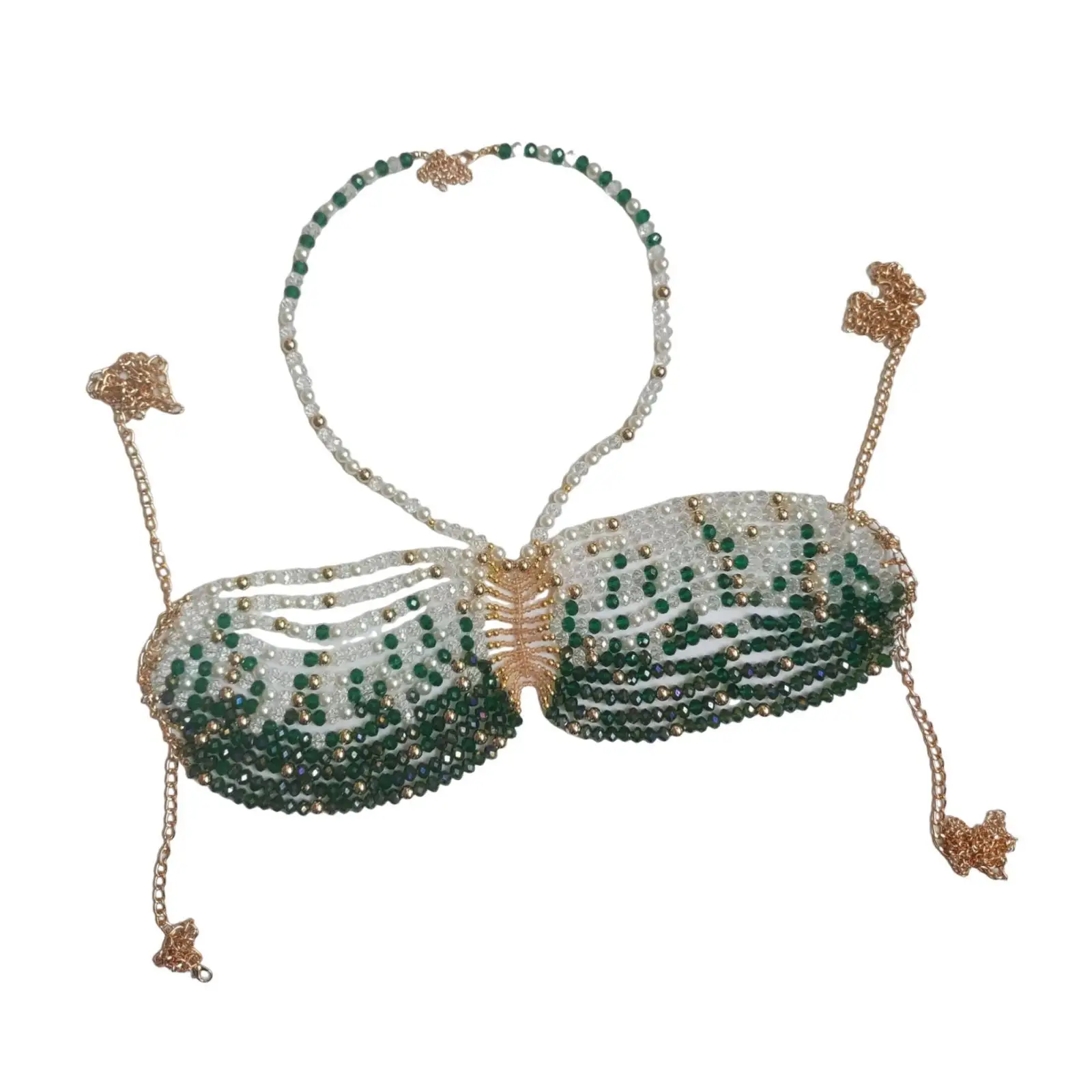 

Body Chain Bra Chain Unique Gift Bikini Chain for Holidays Dressing up Prom