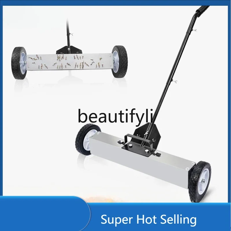 

Teng hand push magnetic suction car cleaning iron filings tool strong magnetic pickup car iron pin cleaning