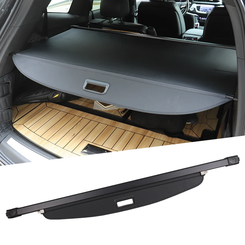 Для Cadillac Escalade 2021 2022 2023, выдвижной багажник, багажник, стойка для посылок, водонепроницаемый щит, автомобильные аксессуары для конфиденциальности