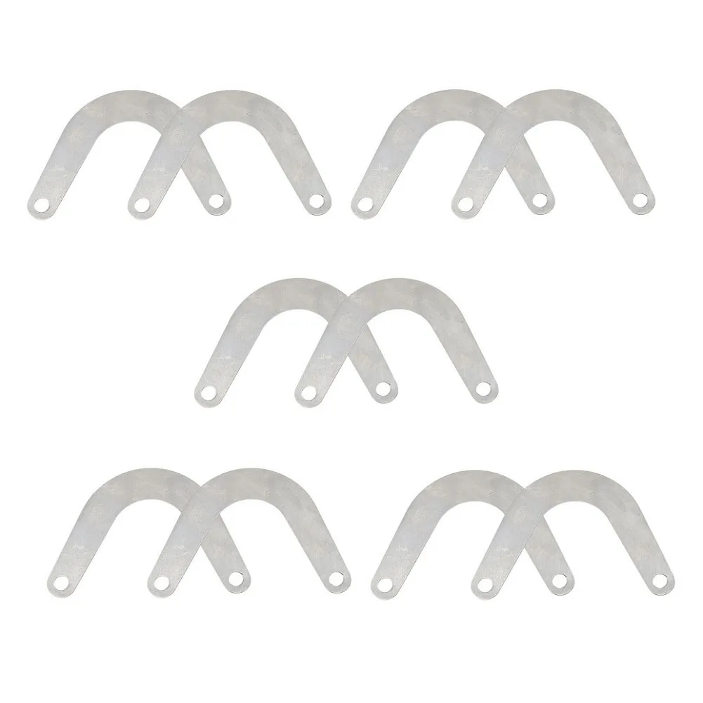 U-shaped Metal Valve Plate Metal Width 59mm For Compressor Valves Hole Spacing 46mm Stable Working Performance