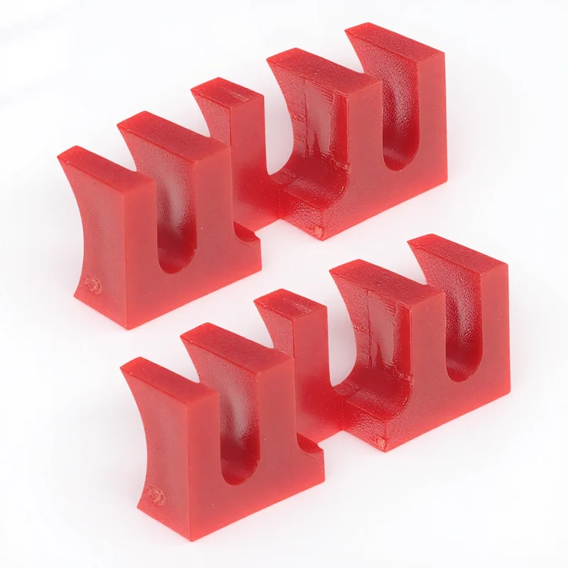 

2pcs Badminton Load Spreader Stringing Machine Tool Protective Adapter Stringing Fixator High Tension Pressure Distributor For