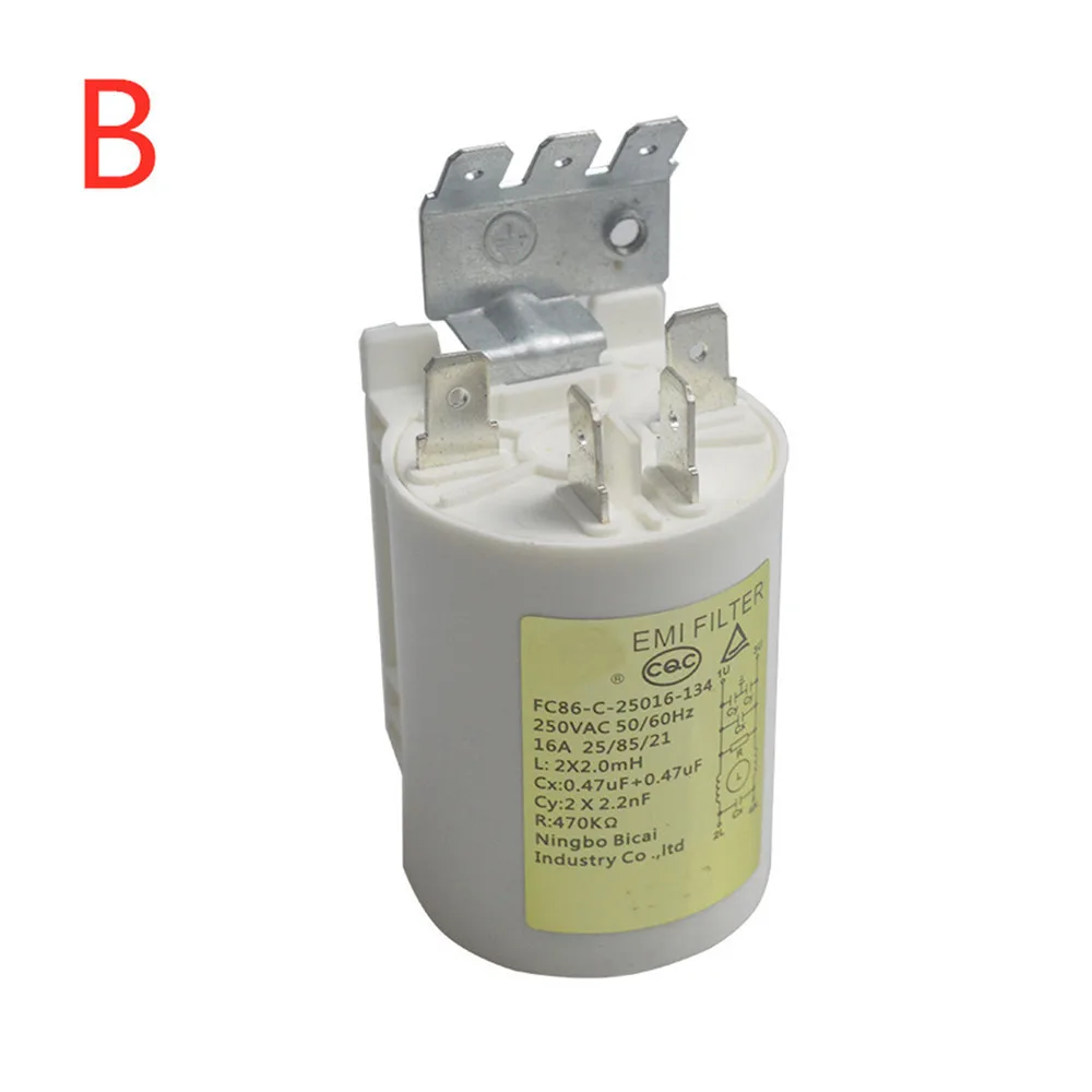 

For Little EMI Power Filter Washer Spare Interference Suppressor For Swan Drum Washing Machine Repair Parts Type B