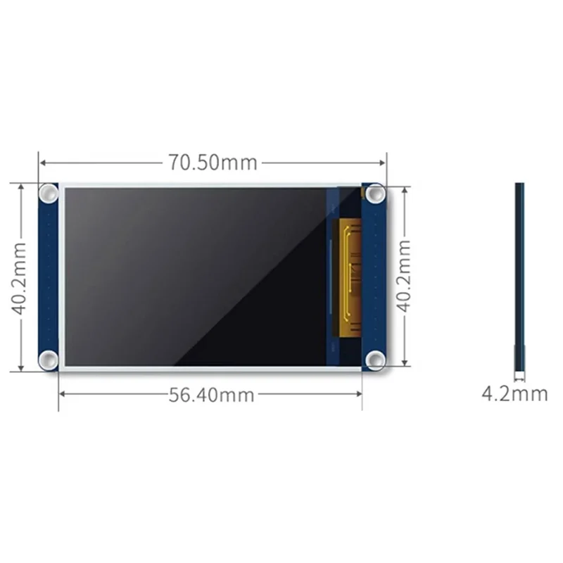 ABJF-2.2 Polegada tela tft hotspot nextion entrada display para jumbospot mmdvm kit placa hotspot uhf vhf para raspberry pi zero w