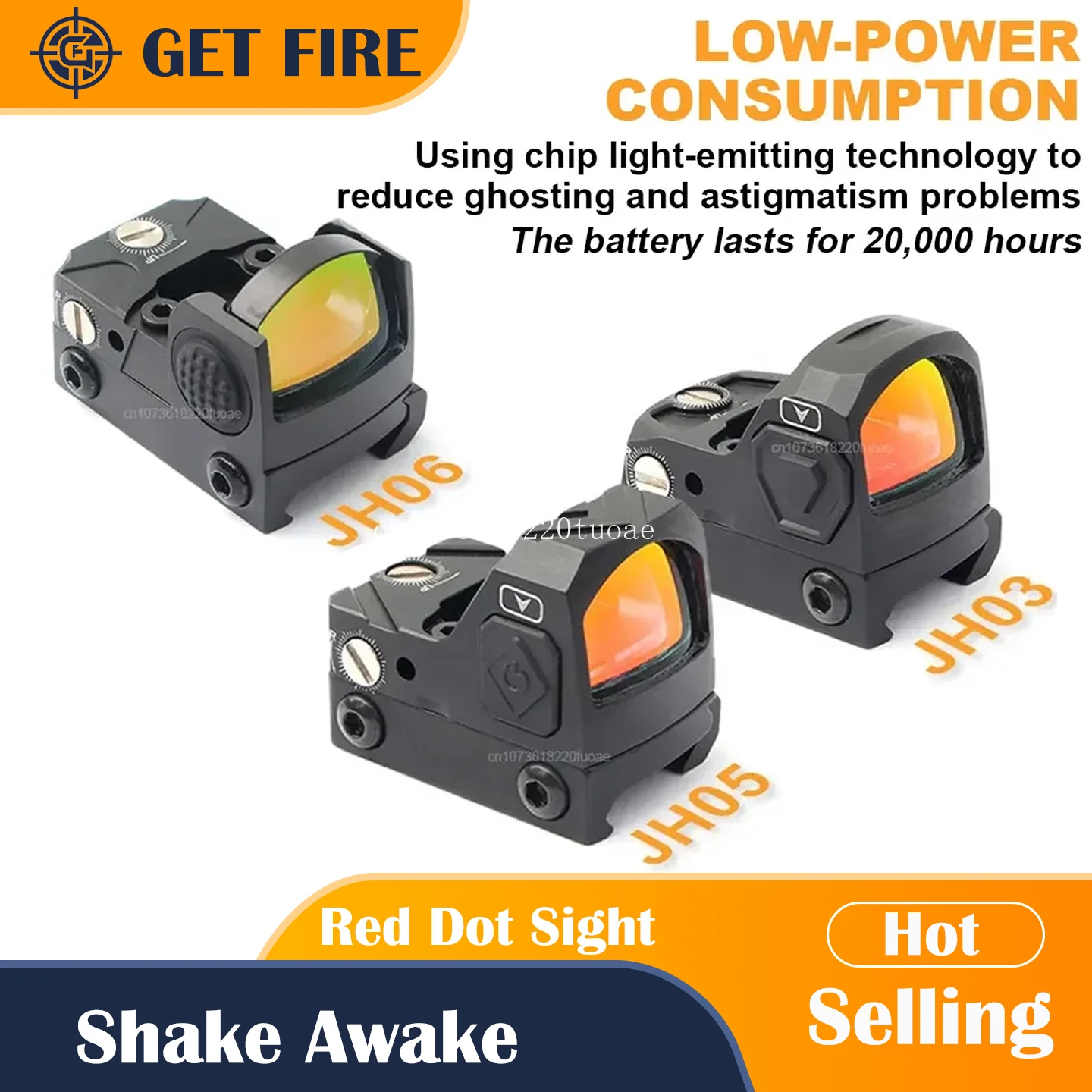 

Shake Awake Mini R R Red Dot Sight Optical Shockproof Hunting Rifle Reflex 2 MOA Sightscope W/ 20mm Picatinny/Glock Pistol Mount