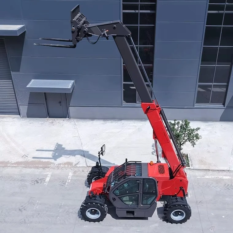 High Quality Telehandler Telescopic Boom Arm Mini Wheel Loader Telehandler Forklift for Sale customized