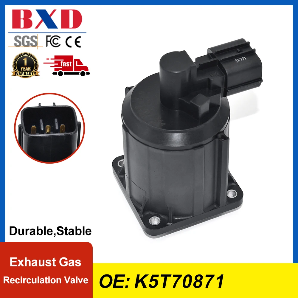 

Exhaust Gas Recirculation Valve K5T70871 K5T70772 K5T74282 K5T70292 For Mazda 3 5 6 Car Accessories