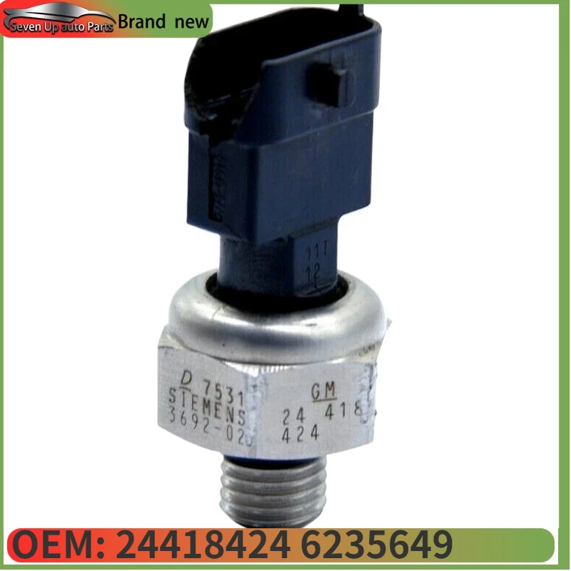 

24418424 6235649 Zupełnie nowy czujnik wysokiego ciśnienia w szynie paliwowej do Opel Vectra C Zafira B Astra Signum