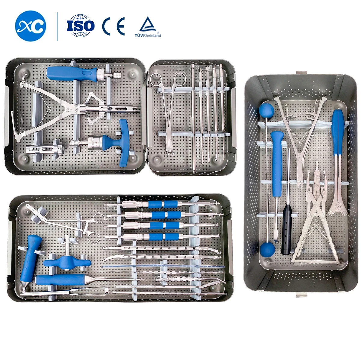 CE & ISO Certified 5.5mm Spinal Lumber Pedicle Screw Sys T E M Instruments Surgical Spine Instrument Set